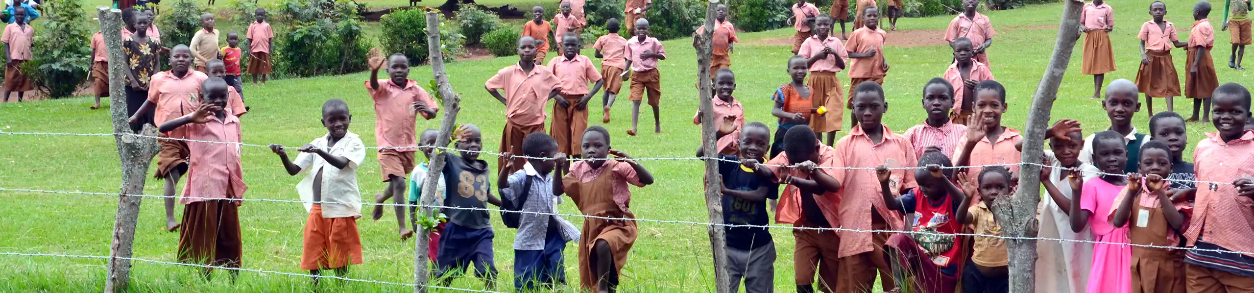 School kids in Uganda